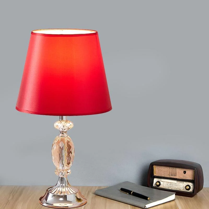 LuxLicht - Design table lamp with tapered shape and facet-cut glass blocks -  - #tag1#