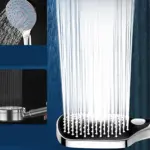 Lux Shower Handheld Shower Head with 3 Adjustable Spray Patterns tag1