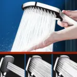 Lux Shower Handheld Shower Head with 3 Adjustable Spray Patterns tag1