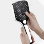 Lux Shower Handheld Shower Head with 3 Adjustable Spray Patterns tag1