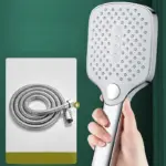 Lux Shower Handheld Shower Head with 3 Adjustable Spray Patterns tag1