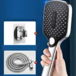 Lux Shower Handheld Shower Head with 3 Adjustable Spray Patterns tag1