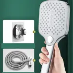 Lux Shower Handheld Shower Head with 3 Adjustable Spray Patterns tag1