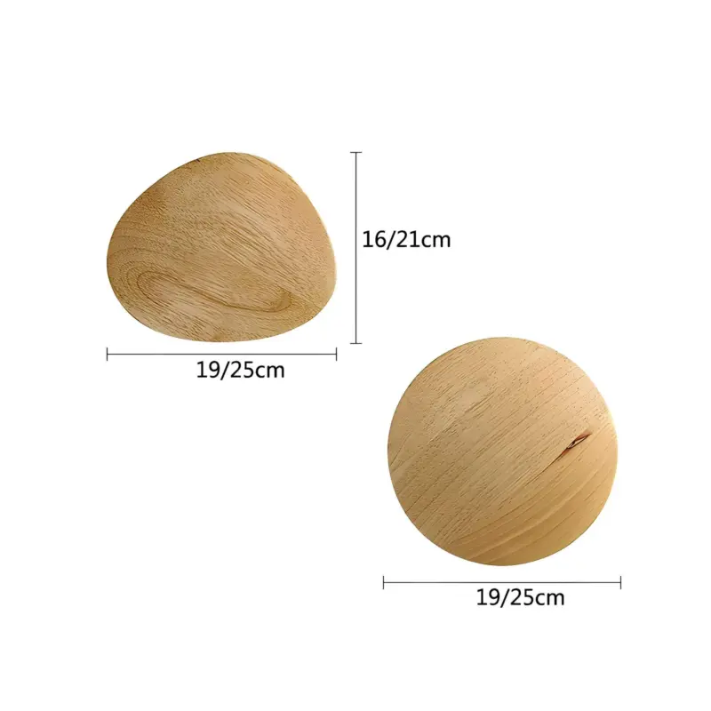 LuxeRadiant Nordische Holz Wandleuchte