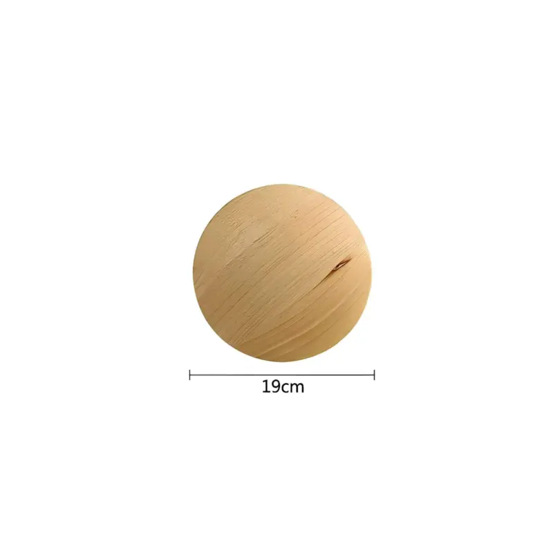 LuxeRadiant Nordische Holz Wandleuchte
