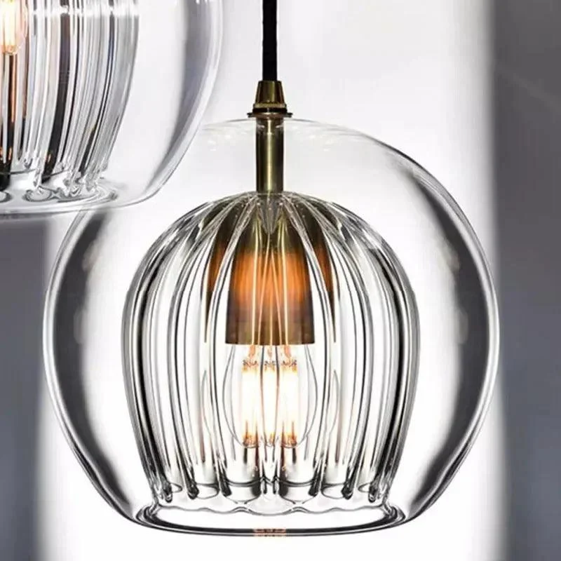 LuxeSphere - Modern glass pendant lamp -  - #tag1#