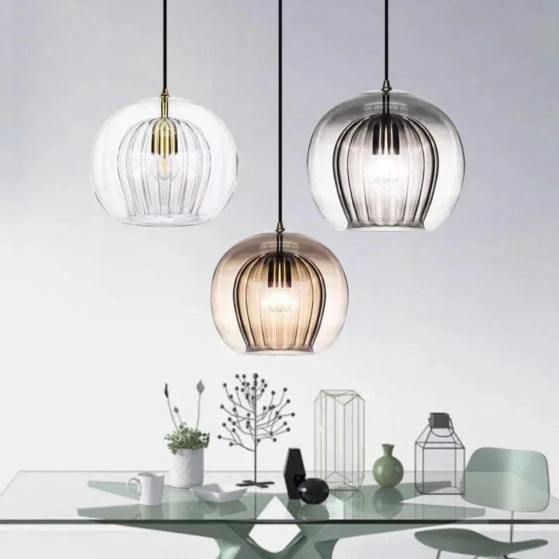LuxeSphere - Modern glass pendant lamp -  - #tag1#