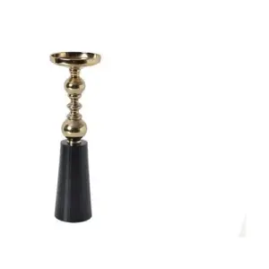 Luxe Black Candle Holder