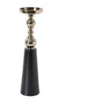 Luxe Black Candle Holder
