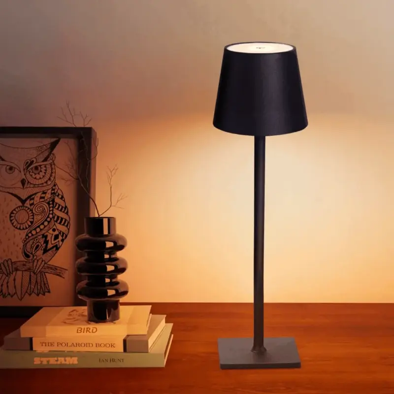 LuxoLite Elegant wireless table lamp New Description tag1