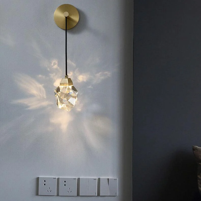 LuxorLicht - Modern crystal wall lamp with LED lighting -  - #tag1#