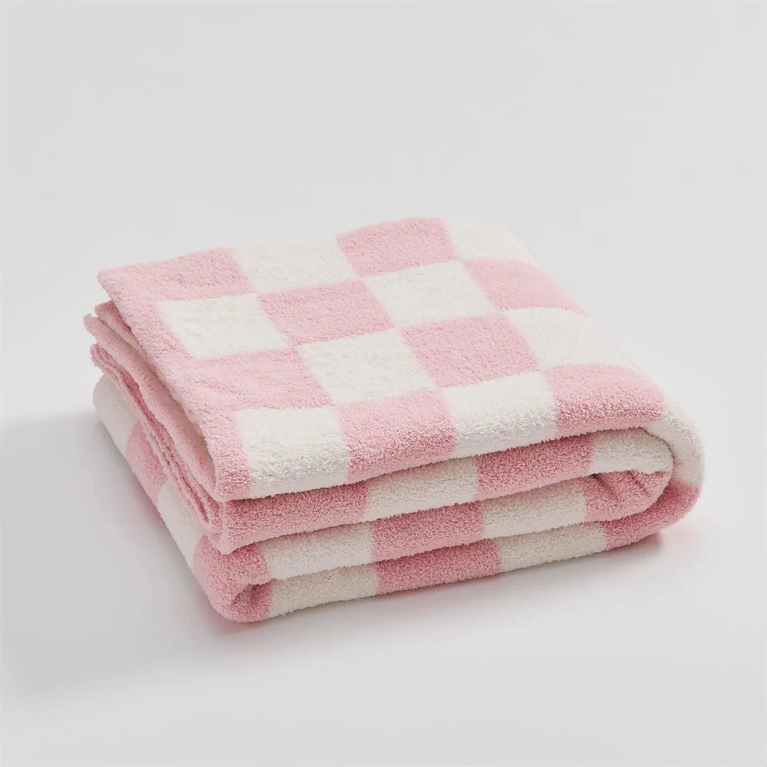 Luxurious Colourful Chequerboard Plaid Blanket -  - #tag1#
