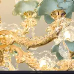 Luxurious K9 Crystal Living Room Chandelier Ceiling Lamp tag1