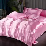 Luxurious Silk Bedding Ensemble Elegance in Every Thread