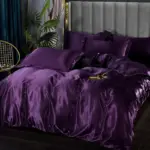 Luxurious Silk Bedding Ensemble Elegance in Every Thread