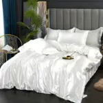 Luxurious Silk Bedding Ensemble Elegance in Every Thread