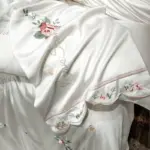 Luxury 4 7Pcs Embroidery White Duvet Cover Set 600TC Tencel Silk Duvet Cover Set Bed Sheet 45470d5d 5fa0 470f 8e0e 1160c4dc203c