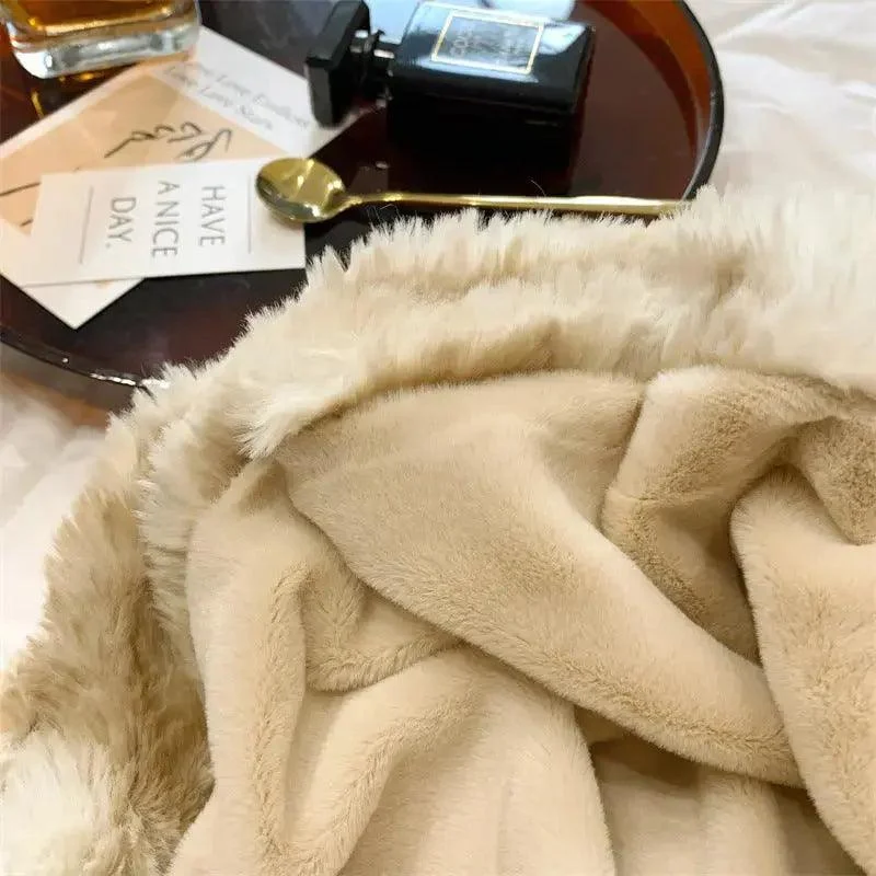 Luxury Faux Fur Throw Decorfaure 1685712998