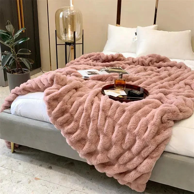 Luxury Faux Fur Throw Decorfaure 1685713033