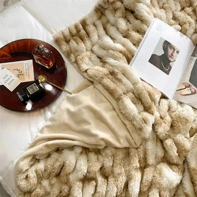 Luxury Faux Fur Throw Decorfaure 1685713134