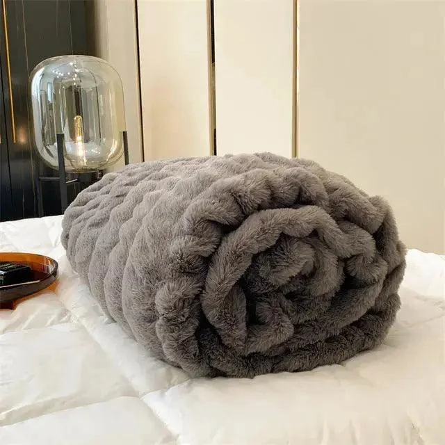 Luxury Faux Fur Throw Decorfaure 1685713311