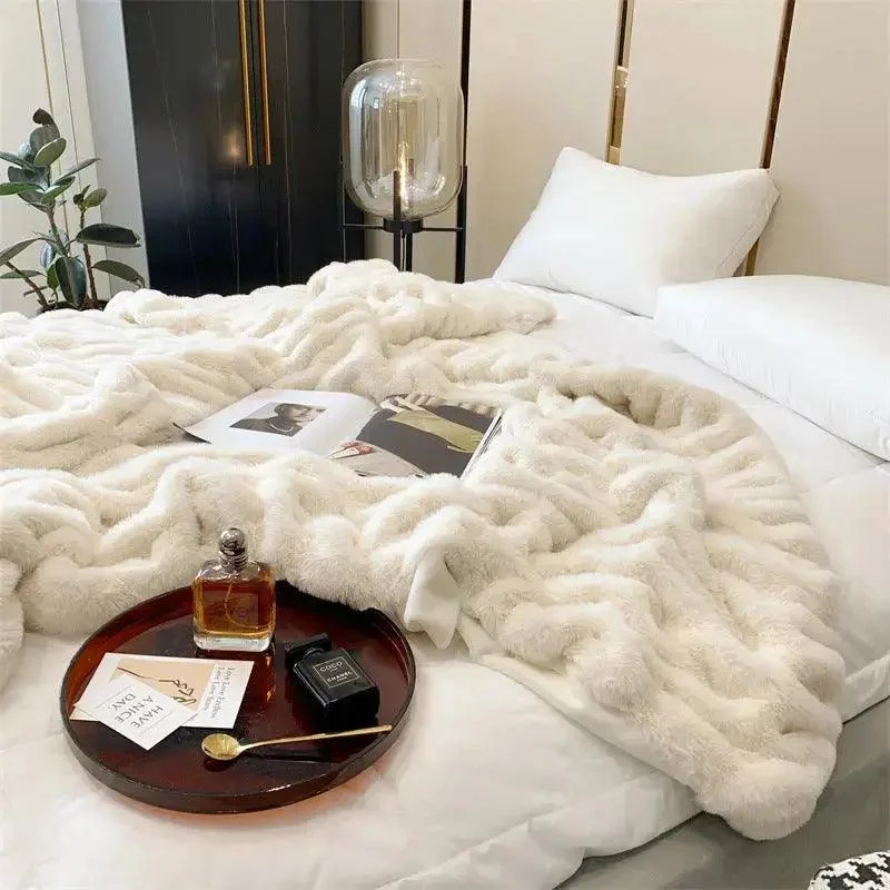 Luxury Faux Fur Throw Decorfaure 1685713577