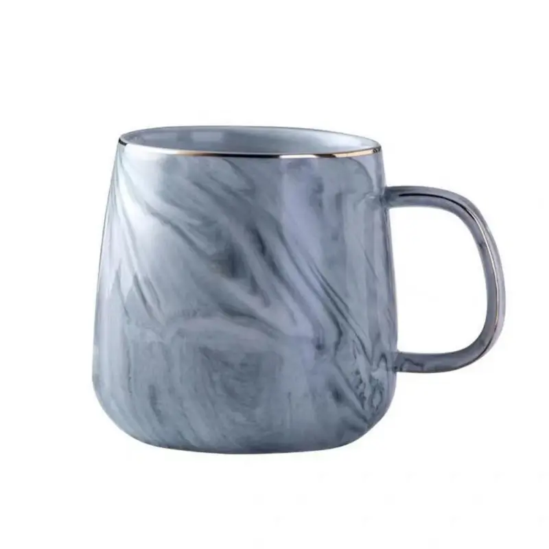Luxury Marble Pattern Ceramic Mug Gold Plated With Handle Mugs Morning Milk Coffee Tea Cup Pink fc50eb69 8693 434e 85e7 8365e40c2ed0