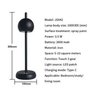 LumiFlex - Rechargeable LED table