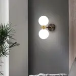 LuxuryCopperBall1 LightWallSconce