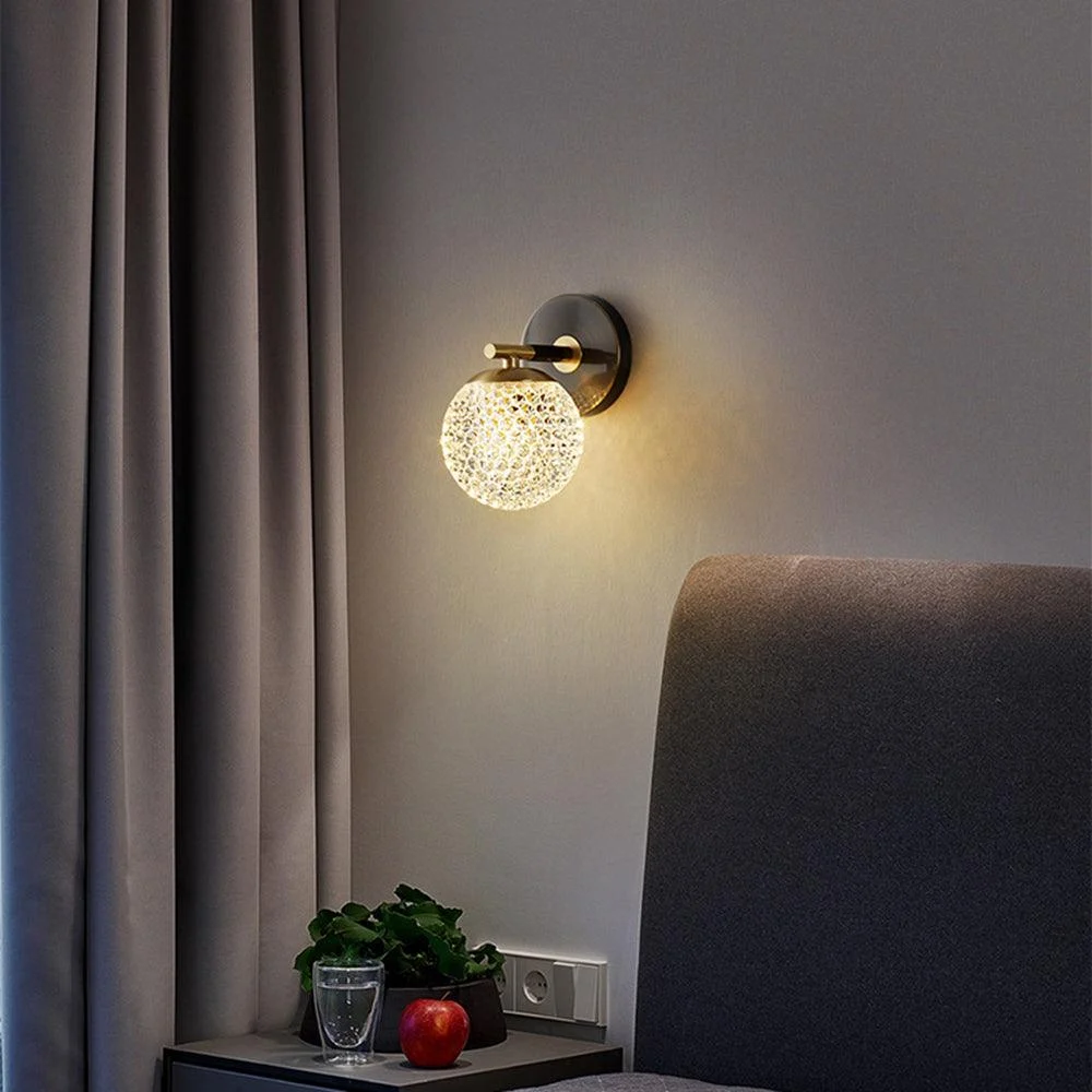 Luxurycopperball1 Lightwallsconce 15