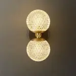 LuxuryCopperBall1 LightWallSconce