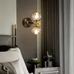 LuxuryCopperBall1 LightWallSconce