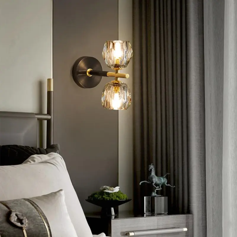 LuxuryCopperBall1 LightWallSconce