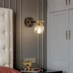LuxuryCopperBall1 LightWallSconce
