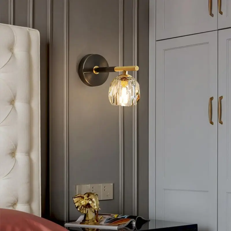 LuxuryCopperBall1 LightWallSconce