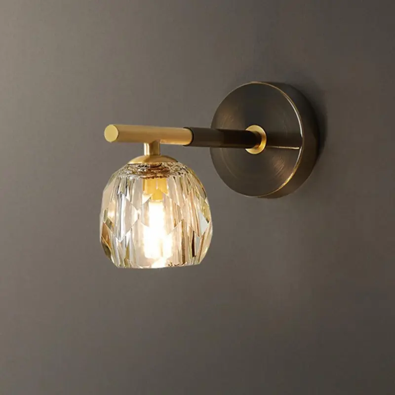 LuxuryCopperBall1 LightWallSconce