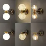 LuxuryCopperBall1 LightWallSconce