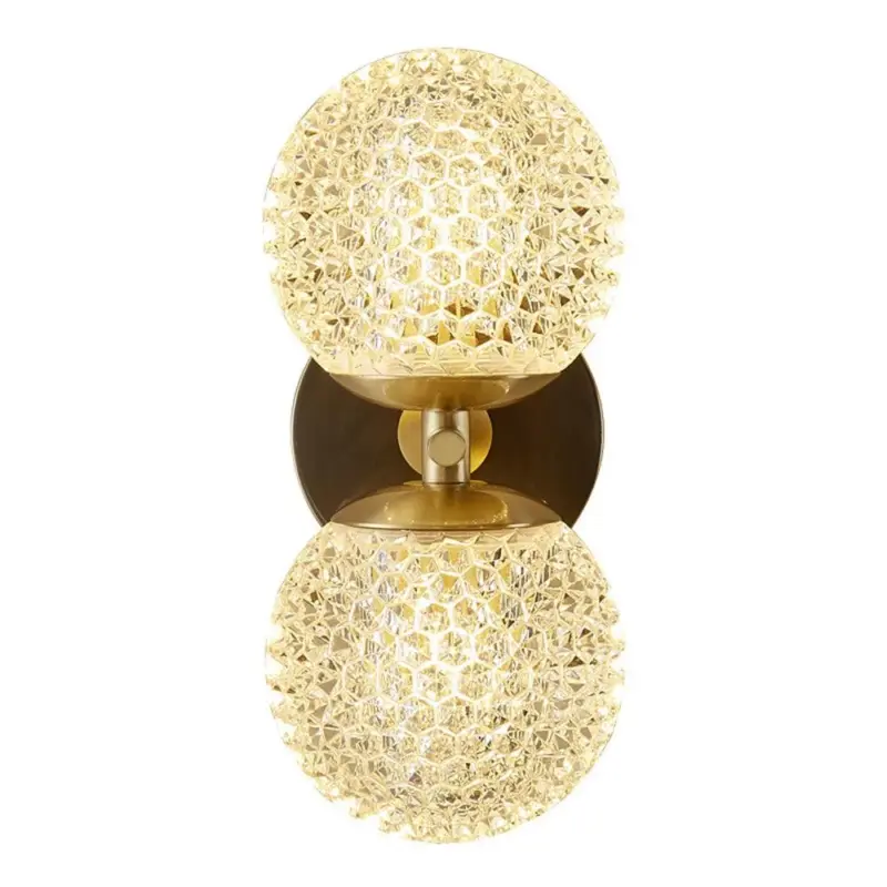 LuxuryCopperBall1 LightWallSconce