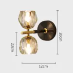 LuxuryCopperBall1 LightWallSconce