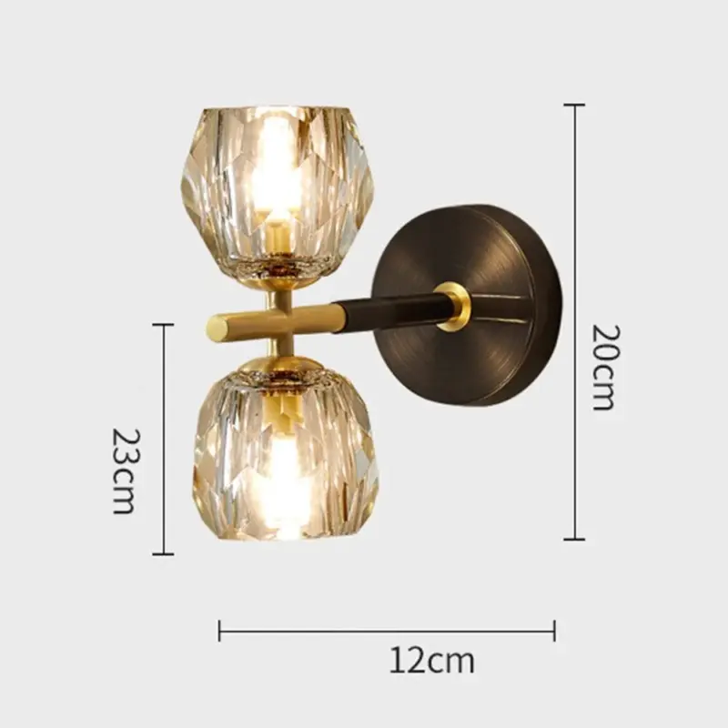 LuxuryCopperBall1 LightWallSconce