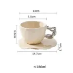 Luxury Afternoon Tea Cup Saucer Set tag1