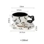 Luxury Afternoon Tea Cup Saucer Set tag1