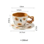 Luxury Afternoon Tea Cup Saucer Set tag1