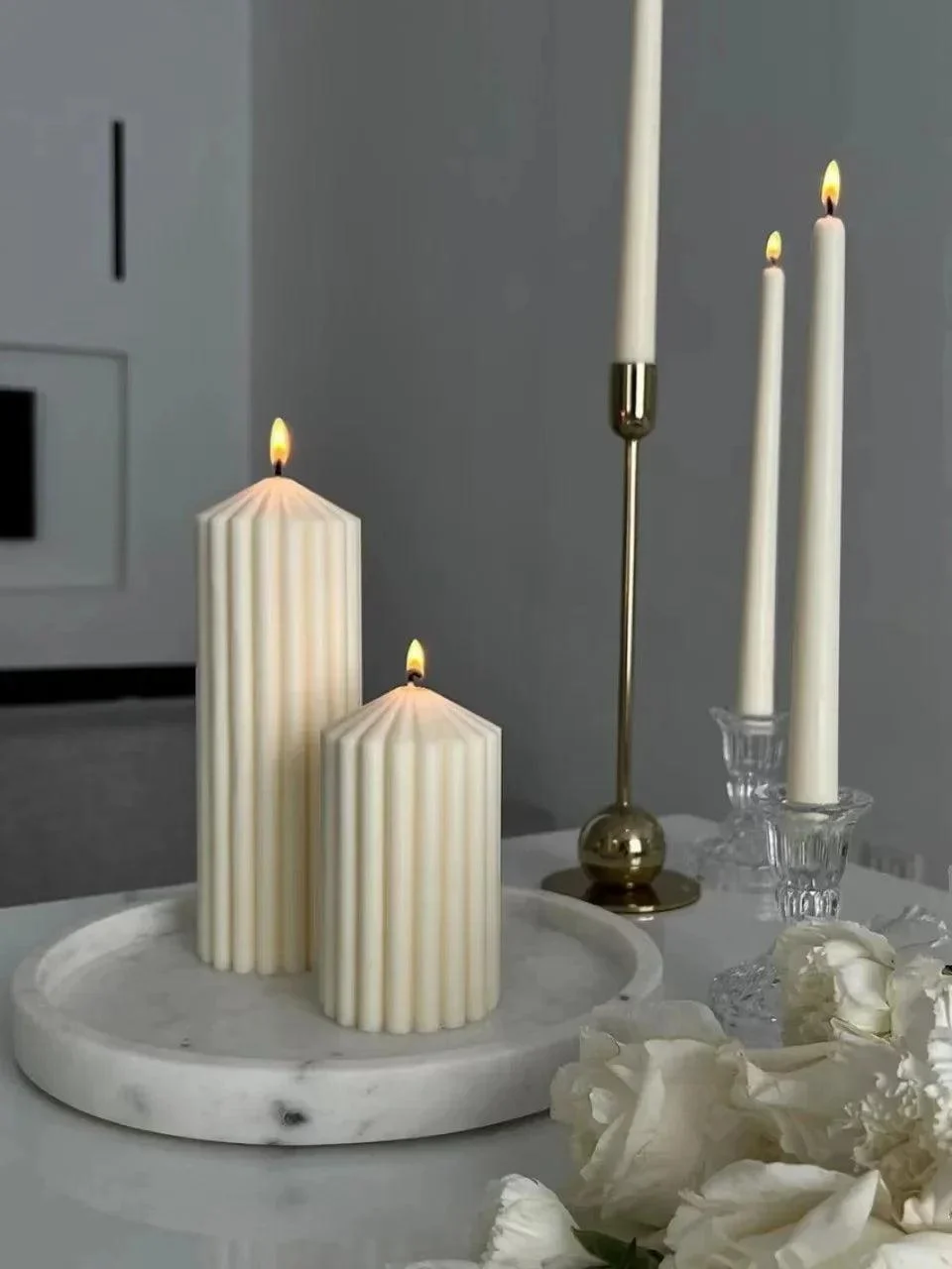 Luxury Armoatic Scented Candle | For wonderful scents in the living room -  - #tag1#