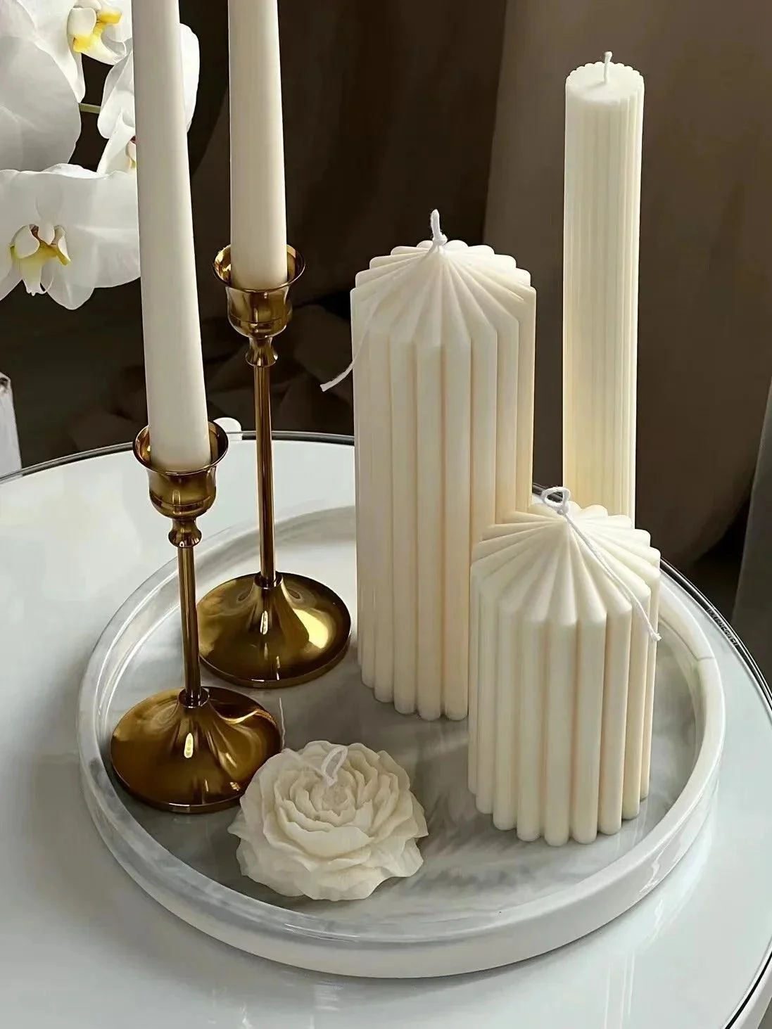 Luxury Armoatic Scented Candle | For wonderful scents in the living room -  - #tag1#
