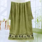 Luxury Bamboo Bath Towels Super Absorbent Oversized