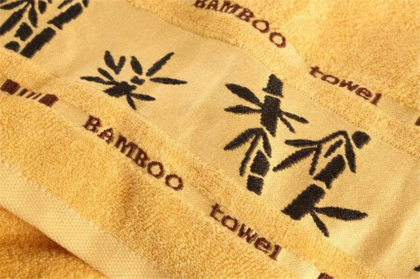 Luxury Bamboo Bath Towels: Super Absorbent & Oversized -