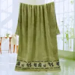 Luxury Bamboo Bath Towels Super Absorbent Oversized