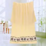 Luxury Bamboo Bath Towels Super Absorbent Oversized
