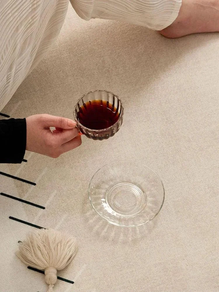 Luxury Beige Soft Large Area Rug Carpets Comfortable Bedroom -